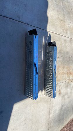 Folding Metal Loading Ramps – Set of 2