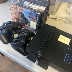 Play Station 2 With 11 Games