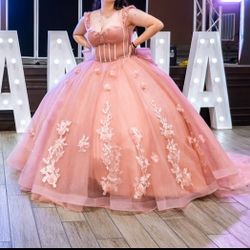 Quinceanera Dress Dusty Rose (NOT FREE)
