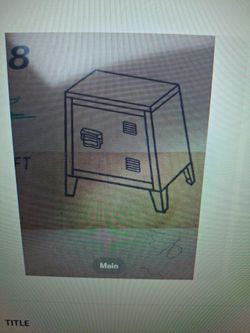Homy Casa Nightstand