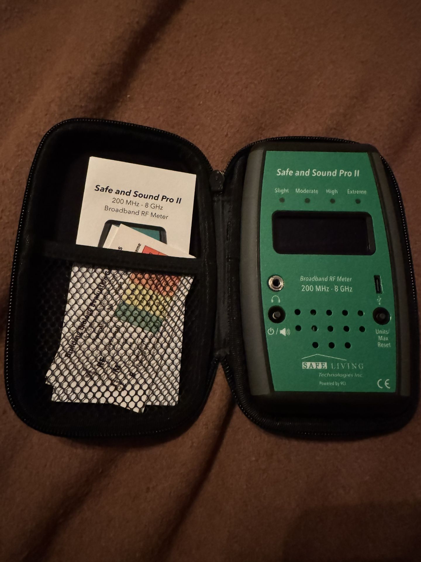 EMF Meter: Safe and Sound Pro II