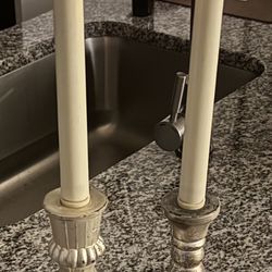 Flameless candles with mirror included