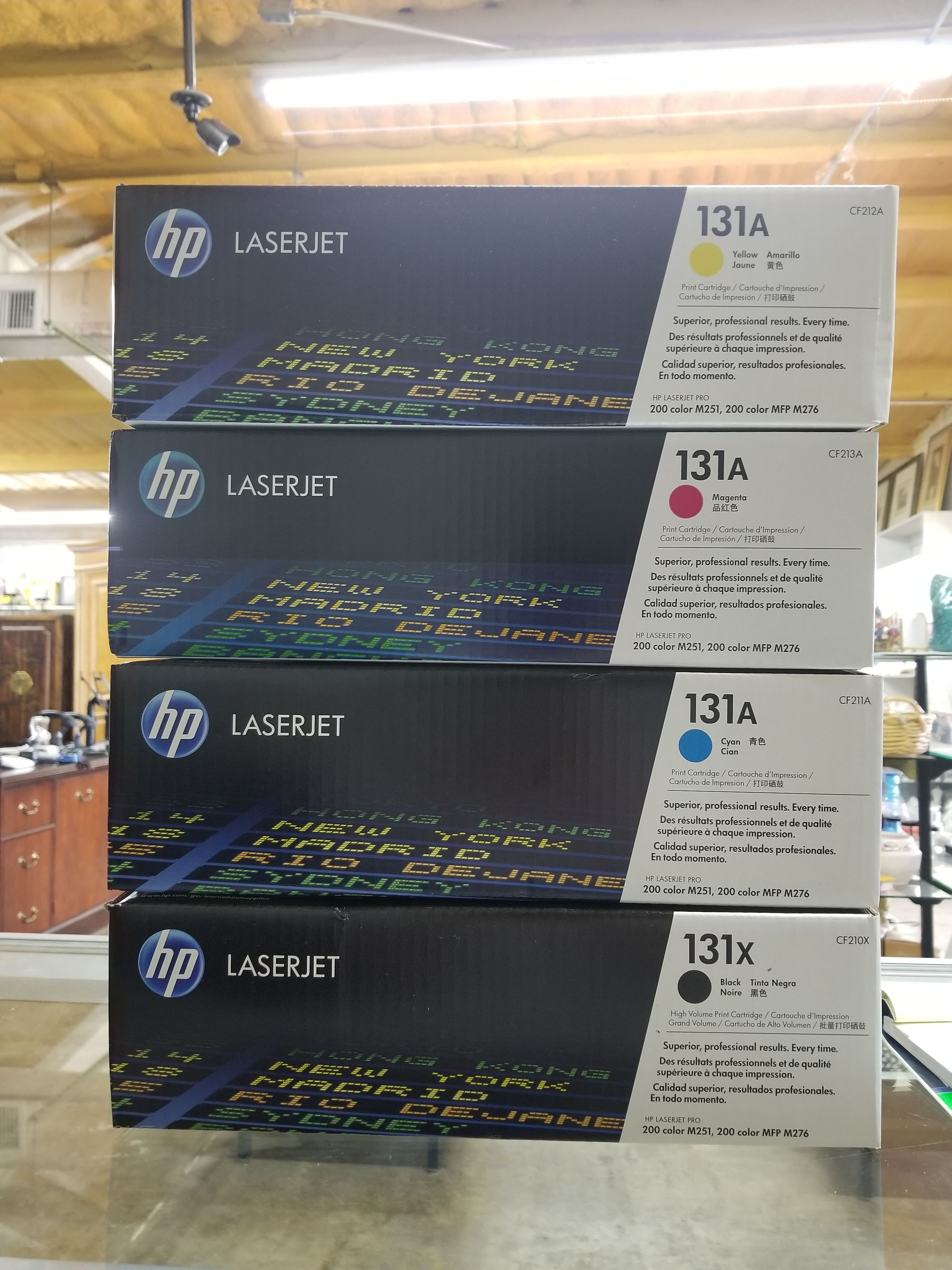 HP Laserjet 131A Set of 4