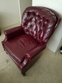 100 % leather chairs