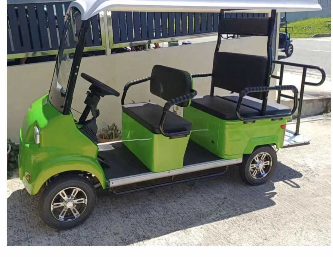 6 Seater Mini Golf Karts . 4 Colors In Stock