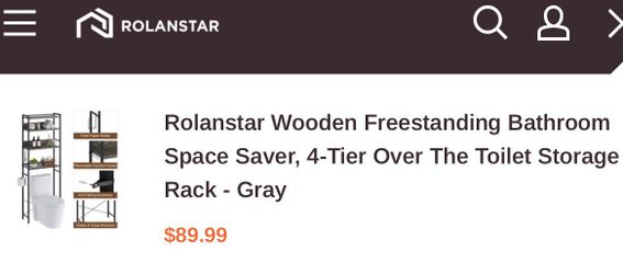 Rolanstar Wooden space saver
