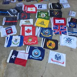 12'x15" flags with pole pocket $10 Each