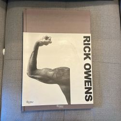  Rick Owens Book by Rizzoli – Fashion & Design Collector’s Edition 