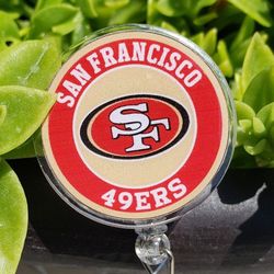 SF 49ers Badge Holder