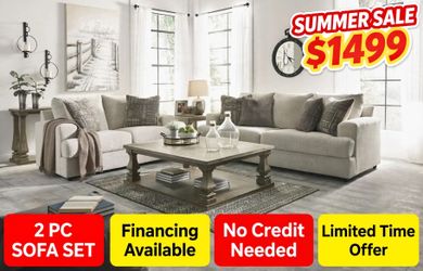 2 PC SOFÁ AND LOVESEAT