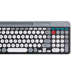 ZYG-806 Mini Wireless Punk Keyboard Mouse Set 2