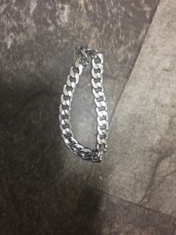 Silver Steel Bracelet