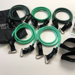 NEW Home Cables Resistance Bands Set (stackable 150lbs & hypoallergenic)