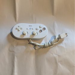 Nintendo Wii Pro Controller White 