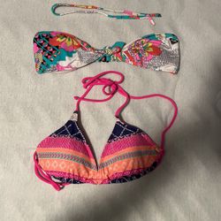 Roxy And Ripcurl Swimsuit Tops