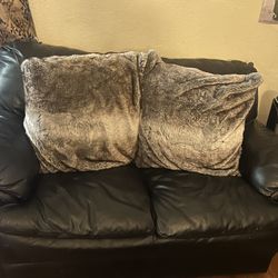Loveseat + Recliner W/ Ottoman