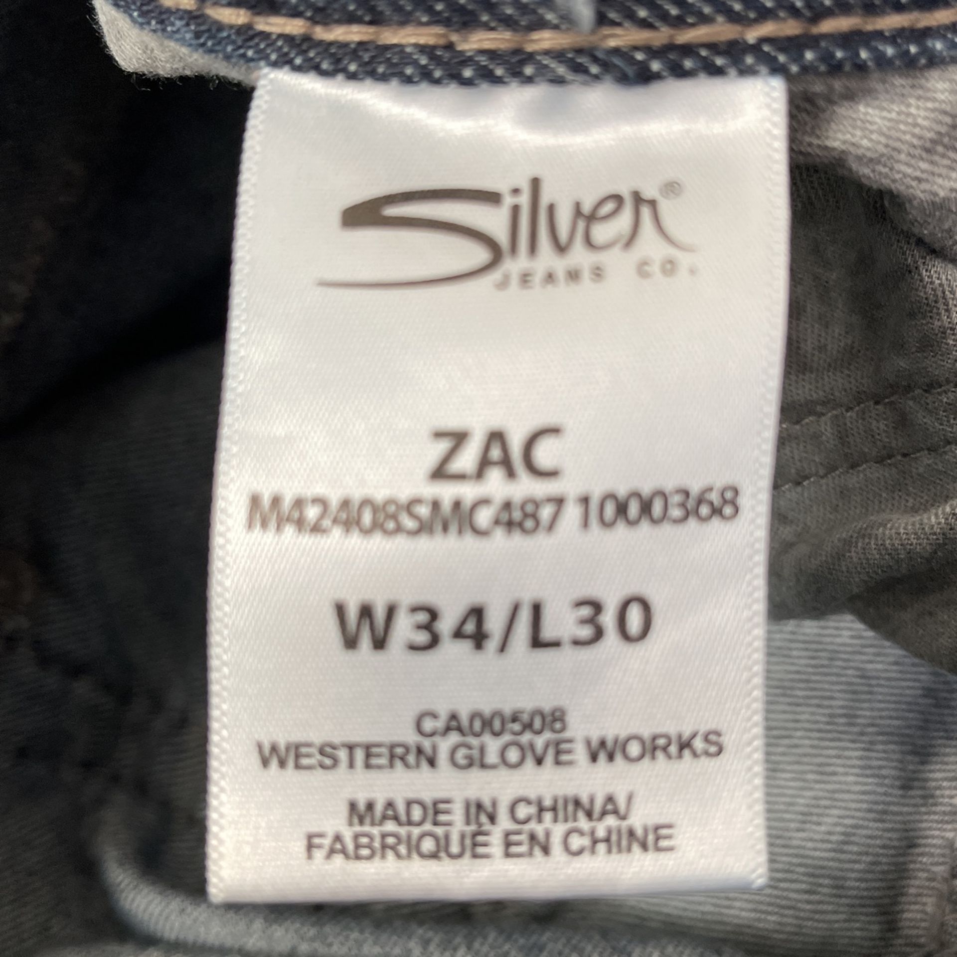 Silver Jeans Zac Men’s Pants