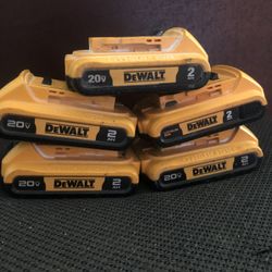 Dewalt Batteries Bundle