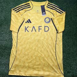 Al Nassr fan edition Jersey Ronaldo slim fit size XL