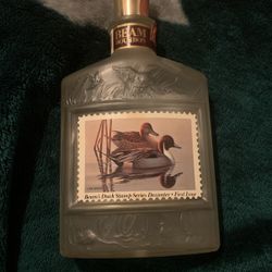 Beam Bourbon Duck Stamp Decanter First Issue