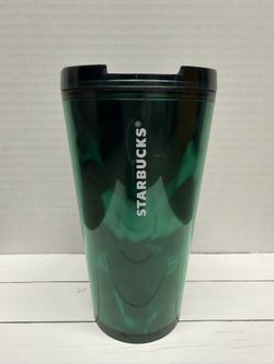 Green Starbucks 2023 tortishell cold brew tumbler