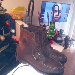 Vintage Leather Polo Boots