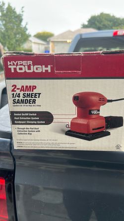 Hyper Tough 2-Amp 1/4 Sheet Sander