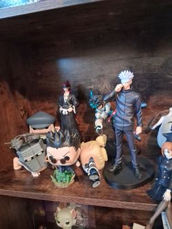 Anime figures $3each