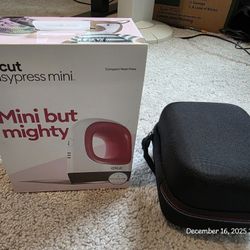 Cricut EasyPress Mini – Brand New + Protective Case