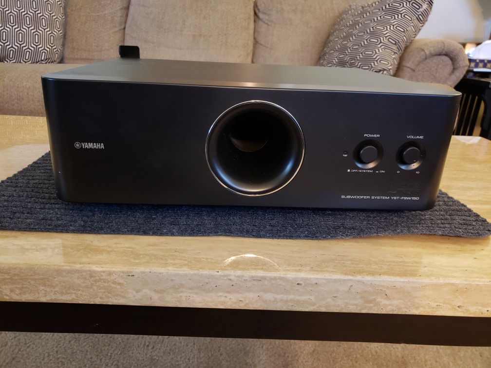 Yamaha YST FSW150 ACTIVE SUBWOOFER for Sale in Riverside, CA - OfferUp