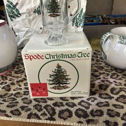 Vintage Spode Christmas Tree Irish Coffee Mugs 4