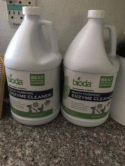 I have 2 brand new bottles  of bioda cleaning solution