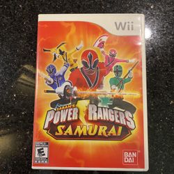 Power Rangers Samurai for Nintendo Wii 