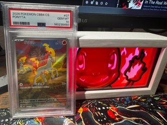 Pokemon Ponyta Art Rare PSA 10 Gem 4 Simplified Chinese