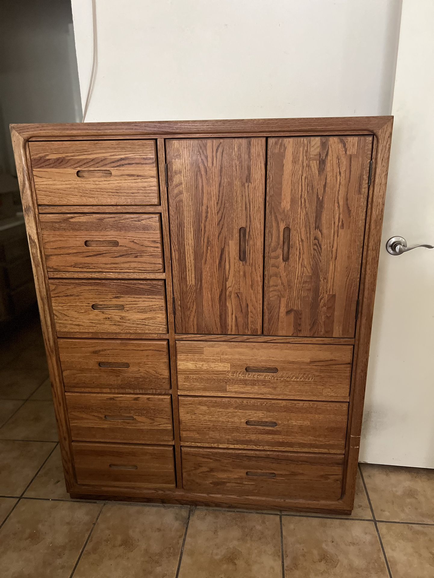 Vintage Tall Dresser/ Chest 