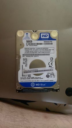500 GB hard drive
