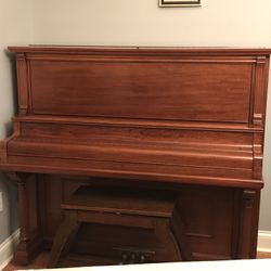 Decker And Sons Upright Piano