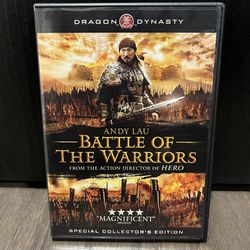 Battle of the Warriors Movie DVD with Case