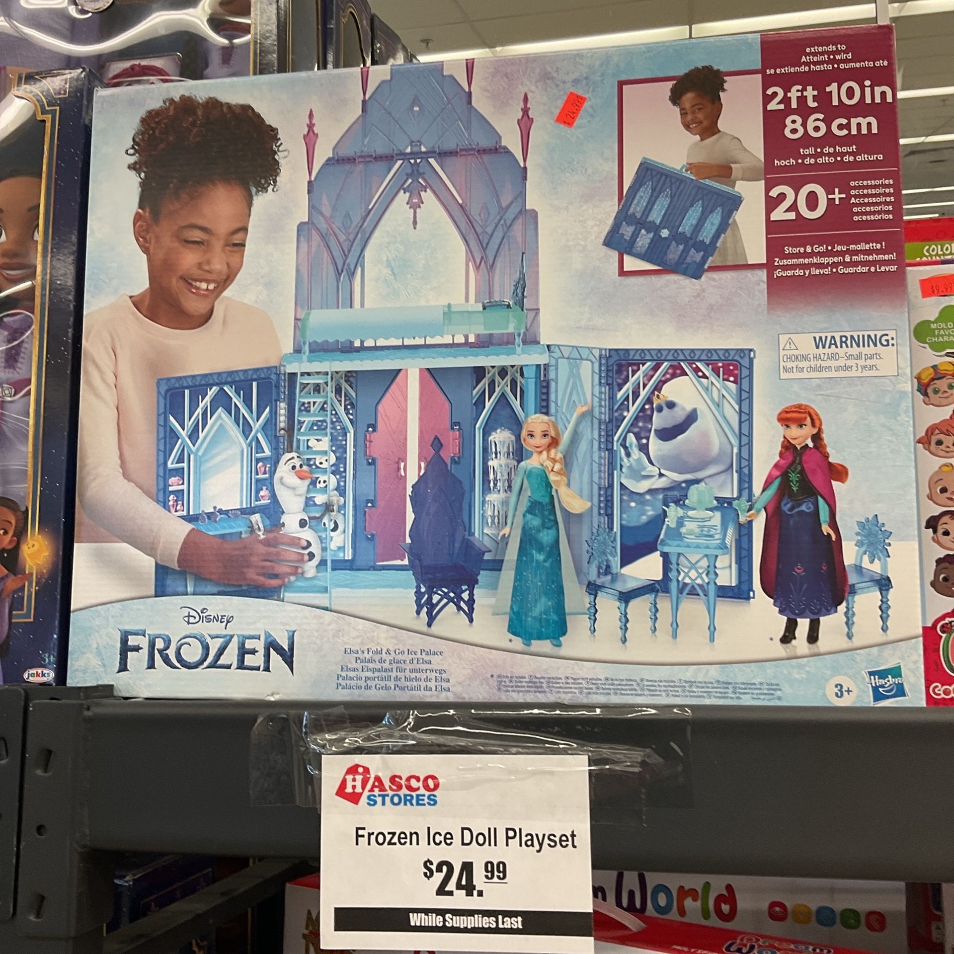 Frozen Ice Doll Playset