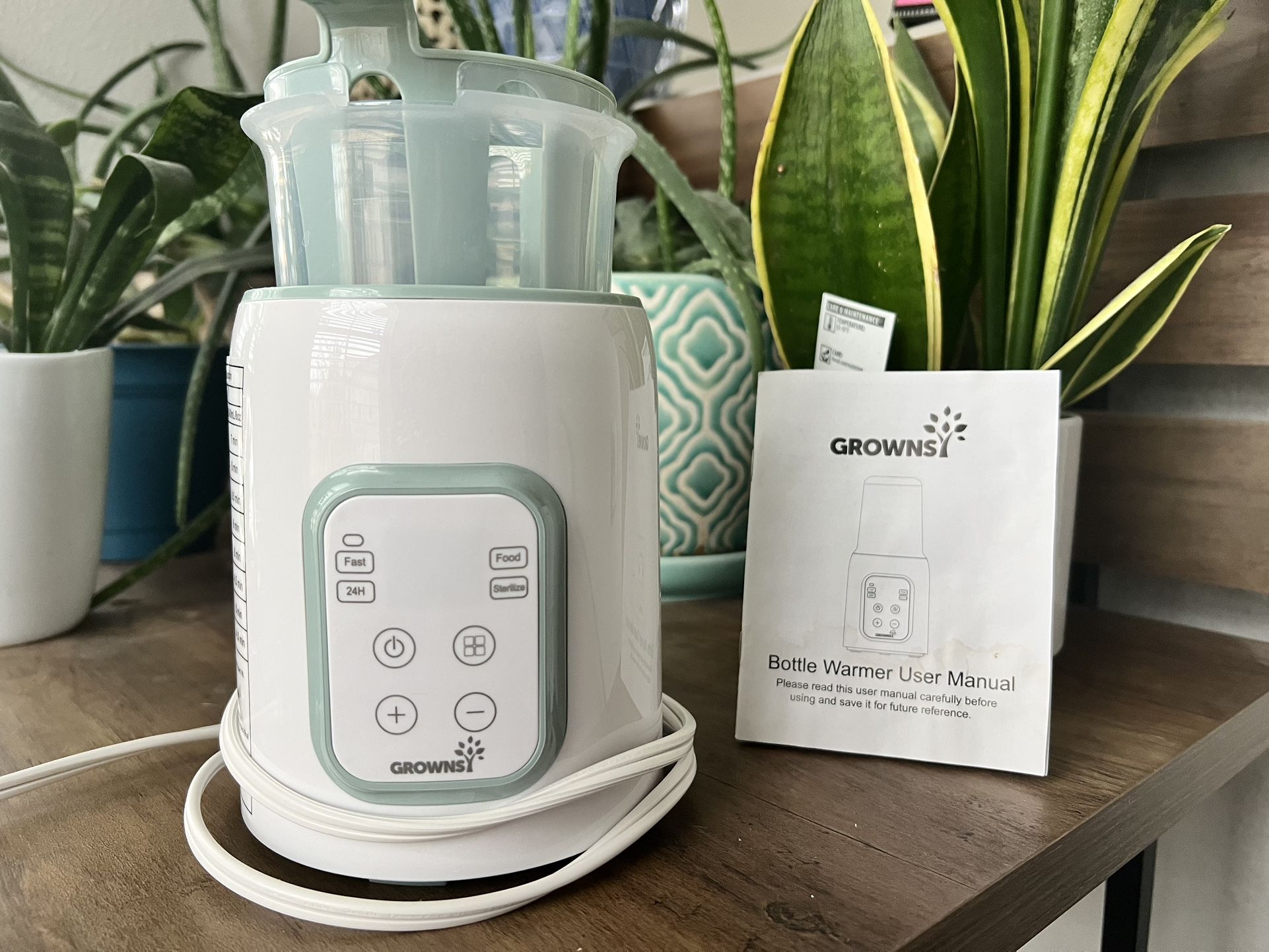GROWNSY Baby Bottle Warmer,