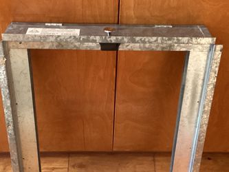 Metal Air Filter Rack.HVAC 16”W,25”D.4”H.