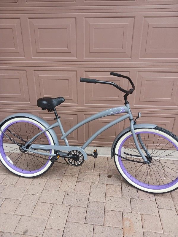 Hbbc skull bones sealy beach cruiser
