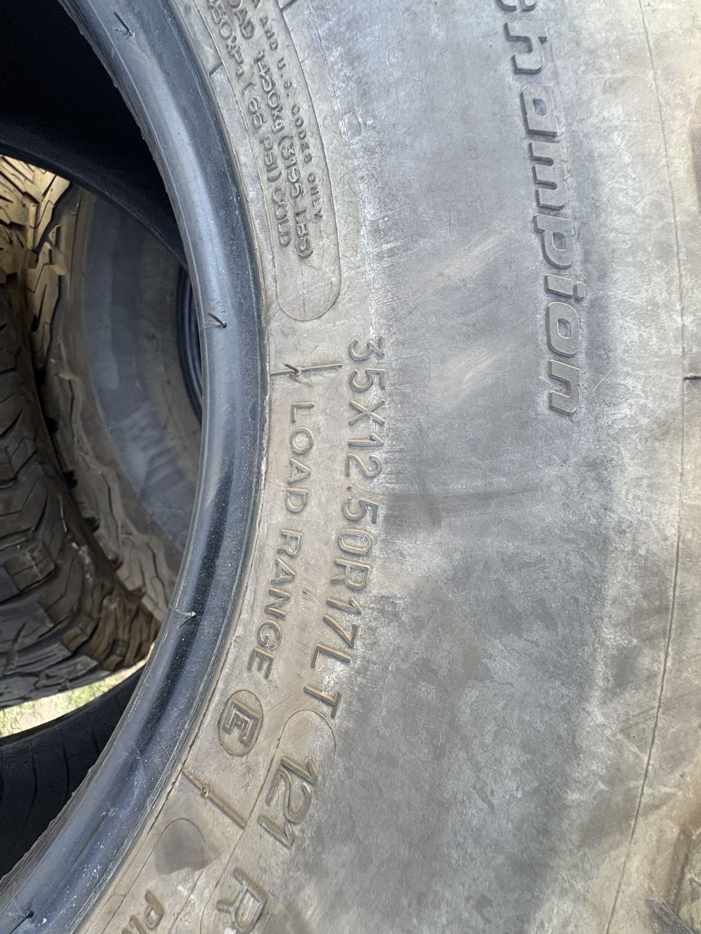 35x12.50R17 $230 Lowest 200