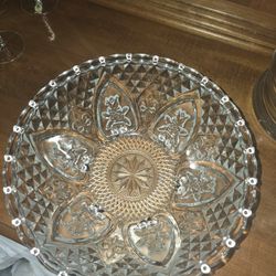 Hermoso Bowl De Cristal Fino Mide 9.1/4 De Diámetro 
