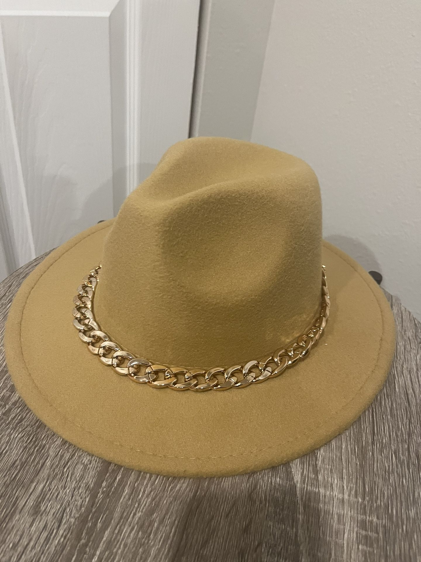 A Beige Cowgirl Hat