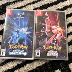 Pokémon Switch Lot 🔥 SEALED Shining Pearl + Brilliant Diamond