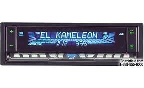 JVC KD-LX30R "El Kameleon" Anti-Theft CD Player