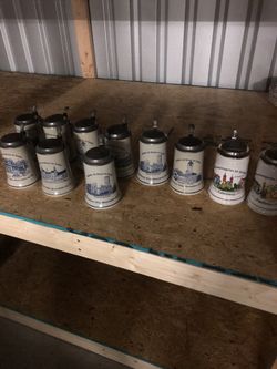 Authentic German Steins