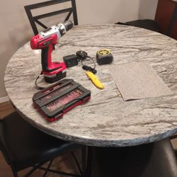 Drill & Drill Bit Set, Tool Set, Exacto Blade, Tape Measure, Sandpaper 