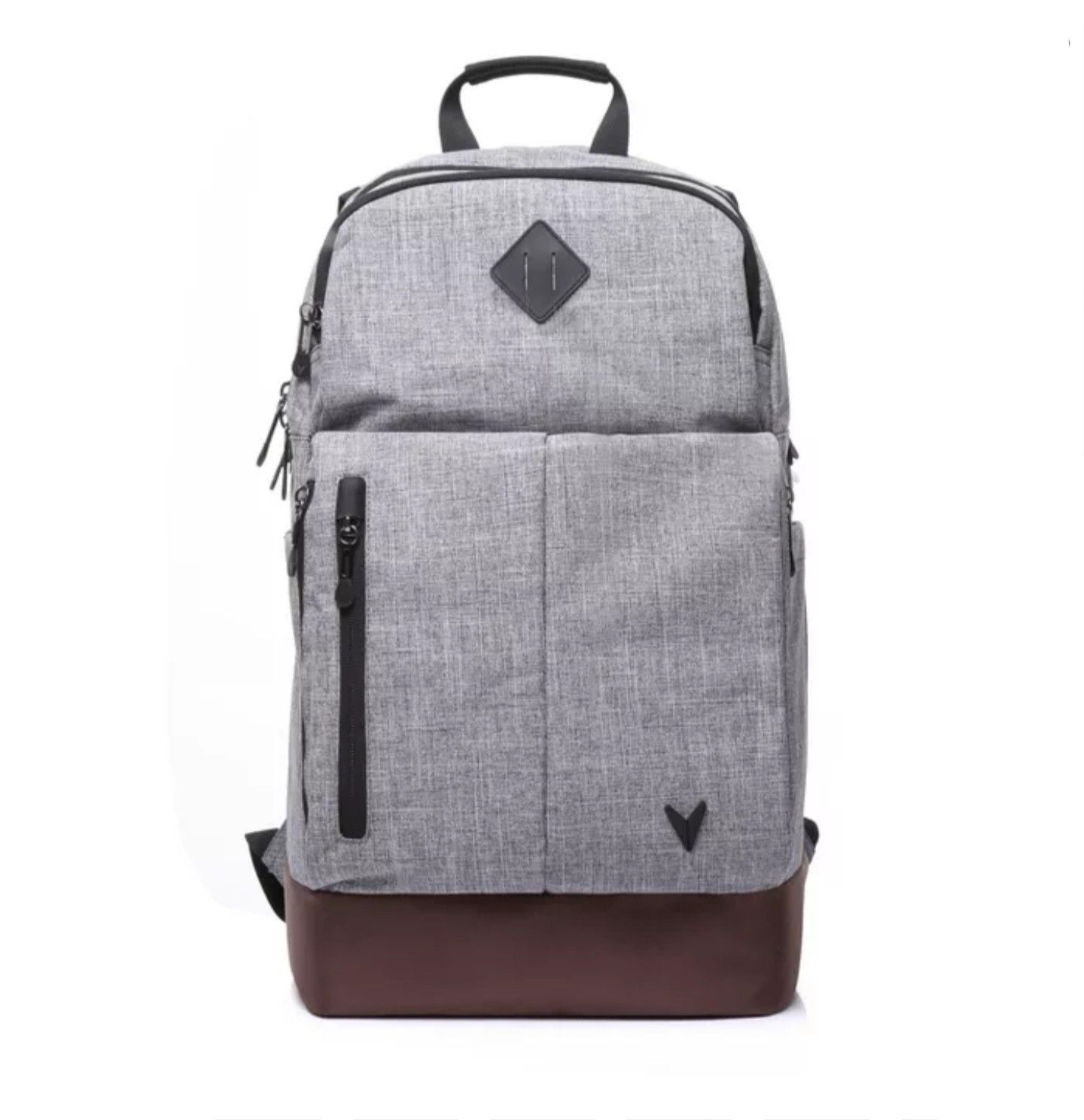 BONDKA 19.5" Jumpstreet Backpack- Heather Gray laptop